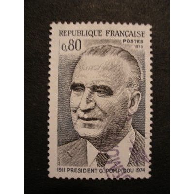 France 1975 - Président Georges Pompidou - USED