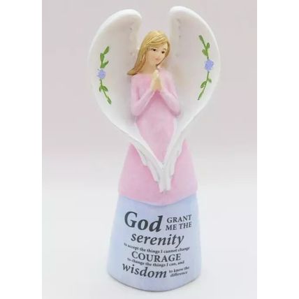 Serenity Prayer Angel Figurine 12.5 CM Gift Home Decor Jesus Love Praying
