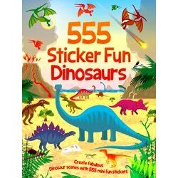 555 Sticker Fun Dinosaurs