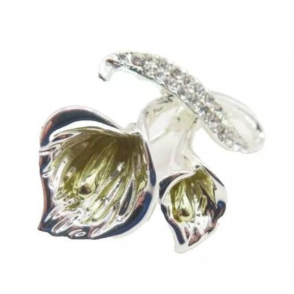 Calla Lily Brooch Silver Coloured 3 CM Boxed Gift Ladies Jewellery Fashion