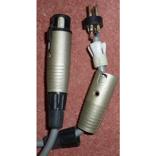 3 Pin XLR Male to Female Extension Cable 3.6m long for Microphone or Loudspeaker