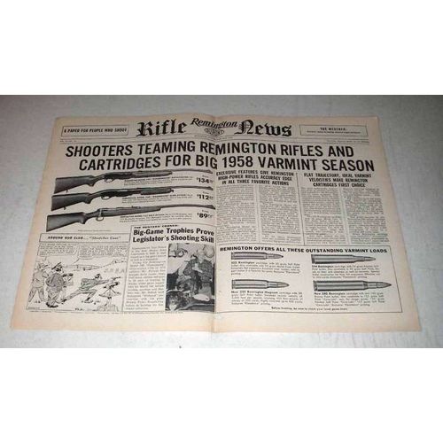 1958 Remington Rifle Ad - Model 740; 760; 722