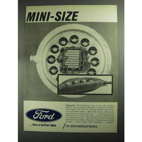 1968 Ford Motor Company Ad - Mini-Size