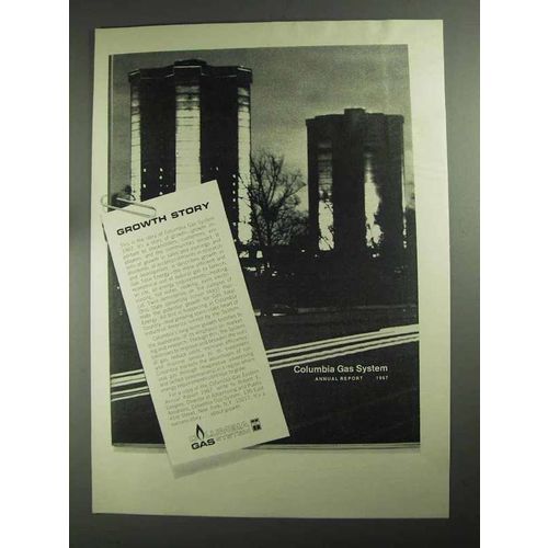 1968 Columbia Gas System Ad - Growth Story