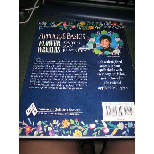 Applique Basics Flower Wreaths by Helen Squire & Karen Kay Buckley (1999, UK, PB