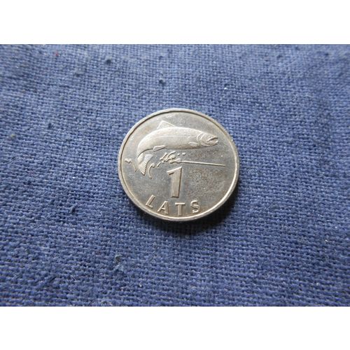 1992 LATVIA 1 LATS COIN.