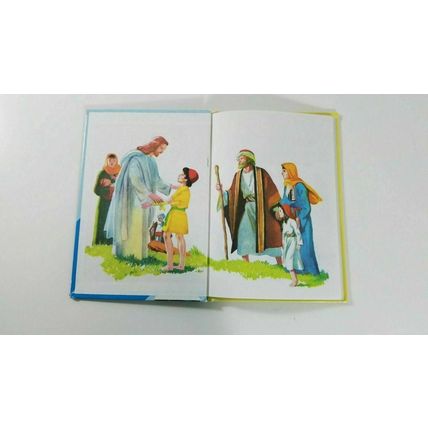 Jesus Who Helped People First Religious Book 1964 Rand McNally #8113