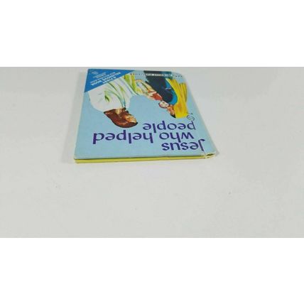 Jesus Who Helped People First Religious Book 1964 Rand McNally #8113