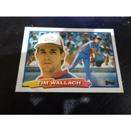 1988 Topps Big Card # 007 Tim Wallach Very Good-Excellent (4) Montreal Expos