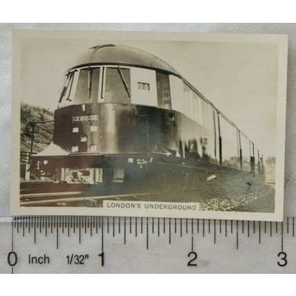 1938 Senior Service British Railways 4 London's Underground