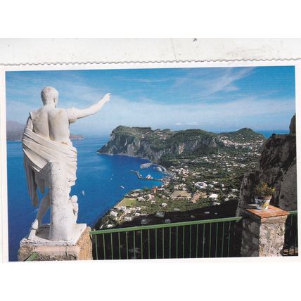 Capri Porto Italy Postcard unused VGC