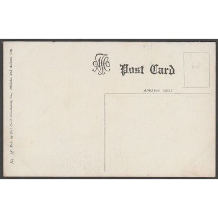 Elevated Railroad, Philadelphia, Pennsylvania, 1908 - Post Card Dist Co Postcard