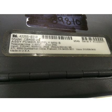 STI 42255-0310 POWER SUPPLY,STI CB43B-2-1 , CK