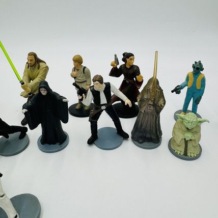 Applause Star Wars Figurines with Stand 1999 Lot 22 Pieces Vintage