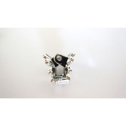 Micro mini extra tiny metalic colored daisy flower acrylic hair claw clip