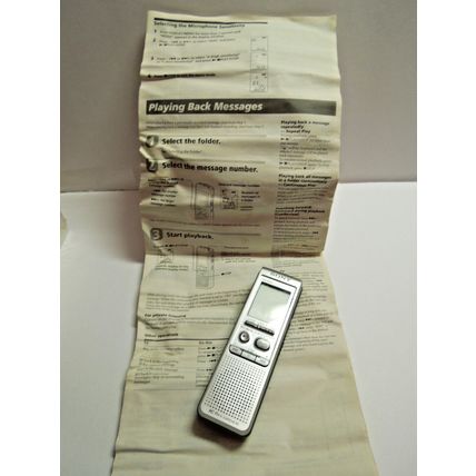 Vintage Sony ICD-B500 Handheld Mini Digital Voice Recorder