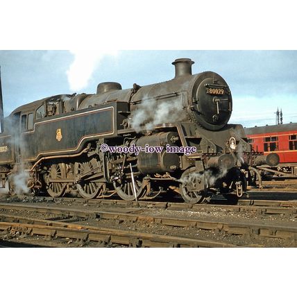 pu2723 - Aberdeenshire - Engine No.80029 at Kittybrewster Shed - photograph 6x4