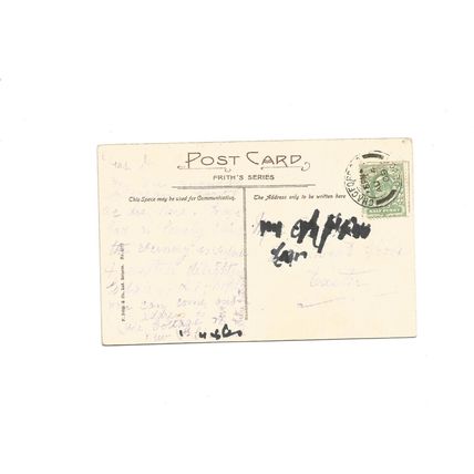 Postcard DEVON Chagford Holy Street Mill Bridge