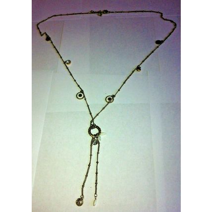 New Chunky Charm Ladies Alloy Necklace With Pendant & Charm