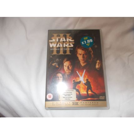 STAR WARS REVENGE OF SITH DVD (01/02)