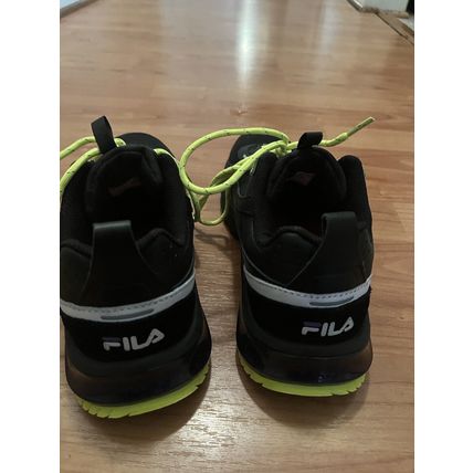 Fila Zagari Viz Women's Shoes Black Athletic Sneakers Multicolored Size 9
