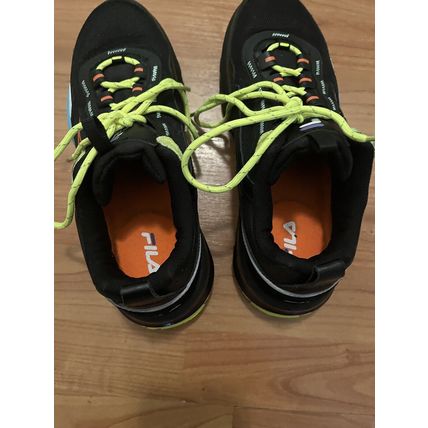 Fila Zagari Viz Women's Shoes Black Athletic Sneakers Multicolored Size 9