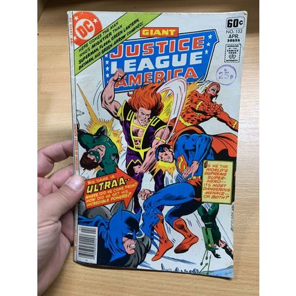 DC COMICS JUSTICE LEAGUE OF AMERICA #153 APR 1978 (VFN) COMIC (LL)