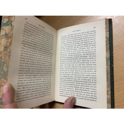 RARE* 1872 "THE WORKS OF THOMAS HOOD" VOLUME 9 ANTIQUE BOOK (P4)