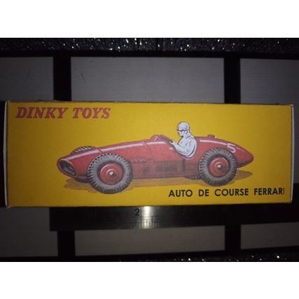 Dinky No23J Ferrari Racing Car - Replica / Repro Box