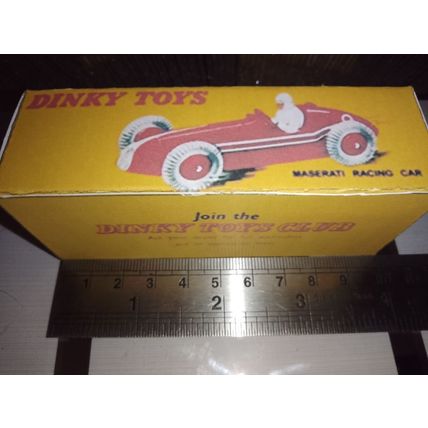 Dinky No23N Maserati Racing Car - Replica / Repro Box