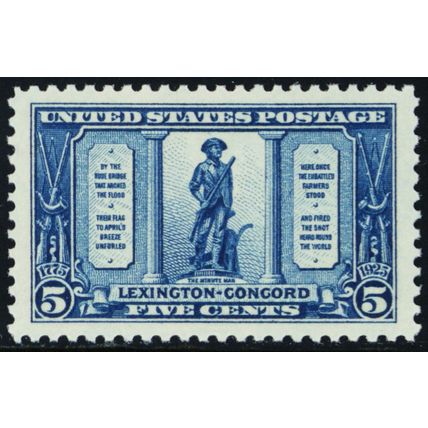 619, Mint Superb NH 5¢ GEM STAMP! * Stuart Katz