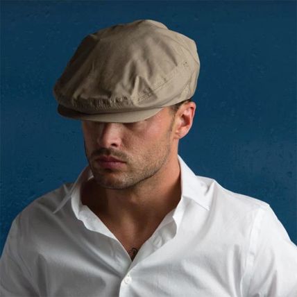 STETSON Water-Repellent Flat Cap All Weather Hat- Water Rolls Off Surface!