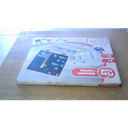 WOODEN LAPTOP by Play-tive ( Lidl) in Box