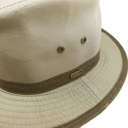 STETSON UPF50+ Sun Protection Two-Tone Cotton Twill Traveller Hat Size L