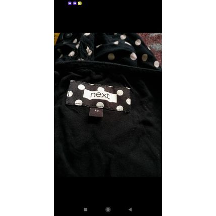 Next ladies Polka Dot dress size 12