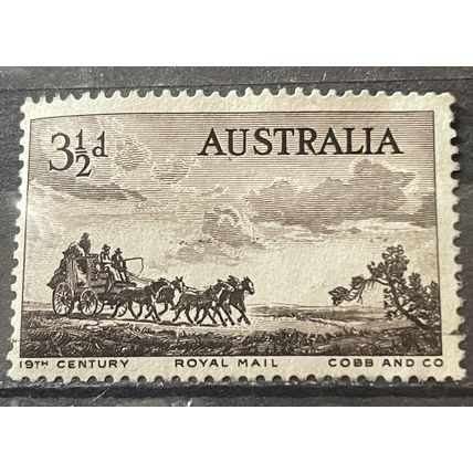 AUSTRALIA 1955 SG 0284 USED #1