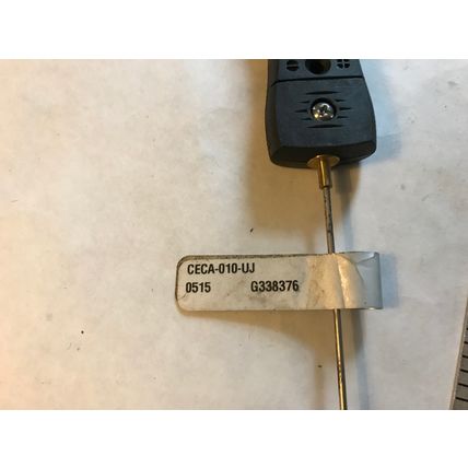NEW HIGH TEMPERATURE THEROMCOUPLE PROBE,WATLOW CECA-010-UJ,0515,G338376,SA
