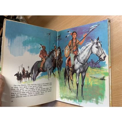 1968 FENIMORE COOPER "THE PRAIRIE" ILLUSTRATED FICTION HARDBACK BOOK (P3)