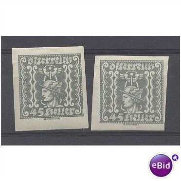 Austria.N452 45h Grey (Mercury).Mounted Mint.nb11