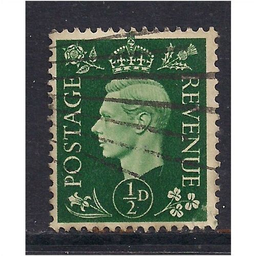 GB 1937 KGV1 1/2d Green stamp SG 462 (E249)