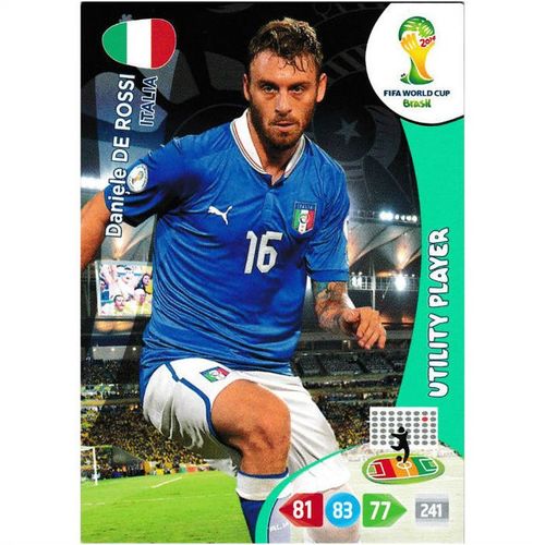 2014 Adrenalyn XL FIFA World Cup Brazil Utility Player - #214 - Daniele De Ross