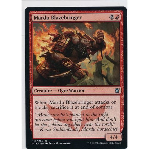 Magic the Gathering MTG Khans of Tarkir 115/269 Mardu Blazebringer