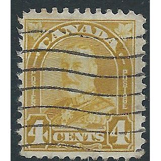 Canada 1930 SG294 4c Yellow-Bistre Good Used....