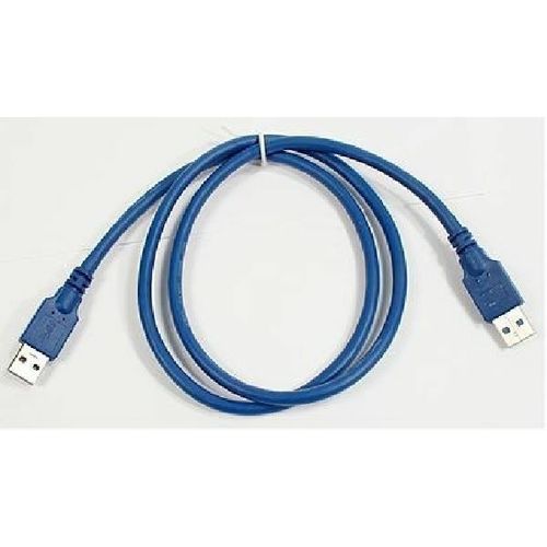 USB 3.0 A Male to A Male Cable - (Blue) - 3ft