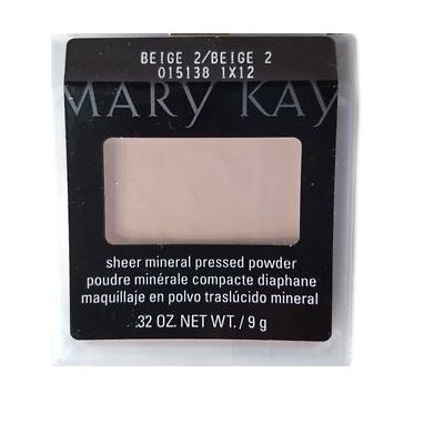 Mary Kay Sheer Mineral Pressed Powder (BEIGE #2) New & Unused!!