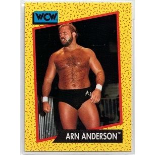 WCW ' ARN ANDERSON ' card # 50 (1991)
