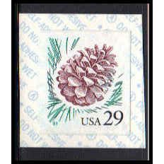 2491cv 29c Pine Cone Very Fine MNH CNS B1 PA6327
