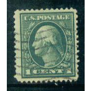 Used 405 1c George Washington Fine Plus A08375