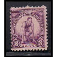 718 3c Runner Average MNH O3264