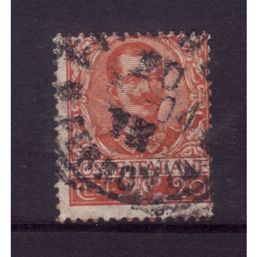 ITALY 1901 SG 66 20c ORANGE FINE USED #6